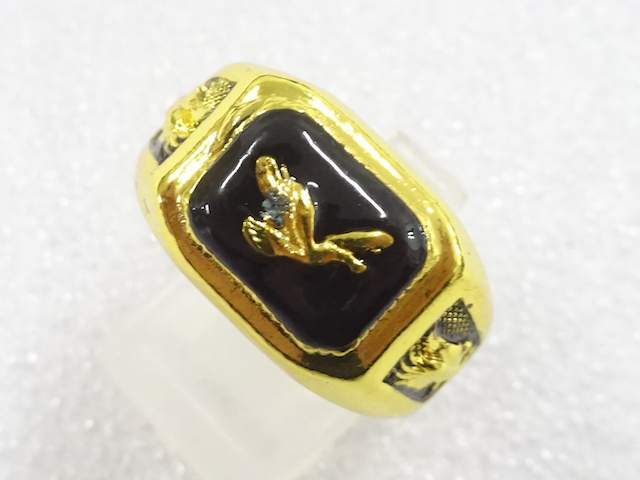 JAPANESE KIMONO / ANTIQUE RING (NO. 19.5)